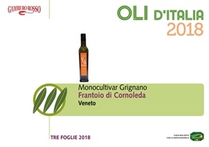 IL GRIGNANO OTTIENE LE TRE FOGLIE GAMBERO ROSSO 